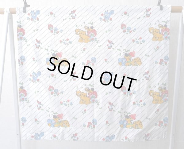 画像5: キノコ・リス・犬・鳥 with しましま（ピローケース）