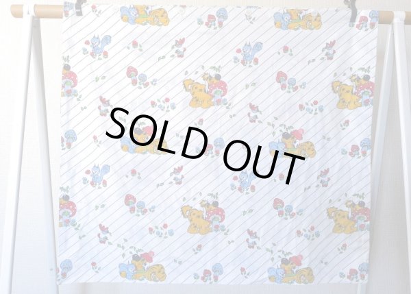 画像6: キノコ・リス・犬・鳥 with しましま（ピローケース）