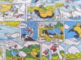 画像: ドイツ語の漫画イラスト★ピローケース