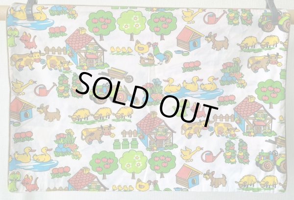 画像4: 70's★農家の動物や鳥たち（訳ありピローケース）