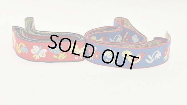 画像2: 【91＆92cm】ドイツ★鳥・花・蝶のチロル2本セット