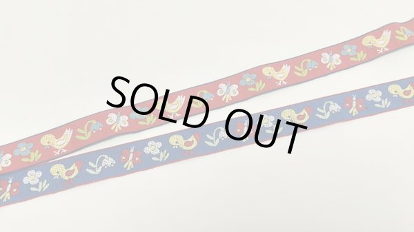 画像3: 【91＆92cm】ドイツ★鳥・花・蝶のチロル2本セット