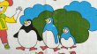 画像5: ビンテージ★可愛い動物たちとザントマン（はぎれ）