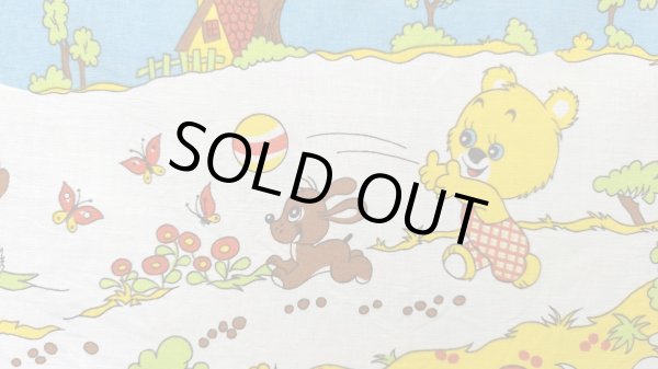 画像2: 東欧ビンテージ★晴れの日アニマル★はぎれ（大）