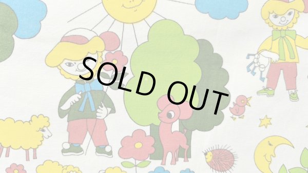 画像3: ビンテージ★可愛い動物たちとザントマン（はぎれ）