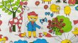 画像1: ビンテージ★可愛い動物たちとザントマン（はぎれ）