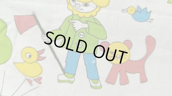 画像6: ビンテージ★可愛い動物たちとザントマン（はぎれ）