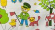 画像2: ビンテージ★可愛い動物たちとザントマン（はぎれ）