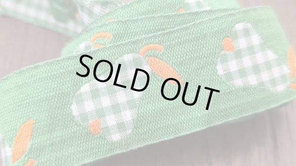 画像1: 【83cm】ギンガムチェックと洋梨チロル