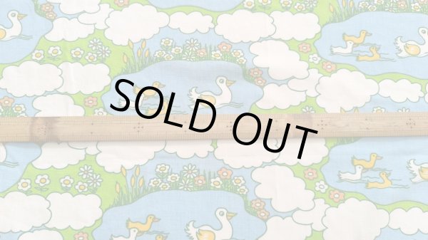 画像3: ドイツビンテージ★ロイヤル鳥ファミリー（はぎれ）