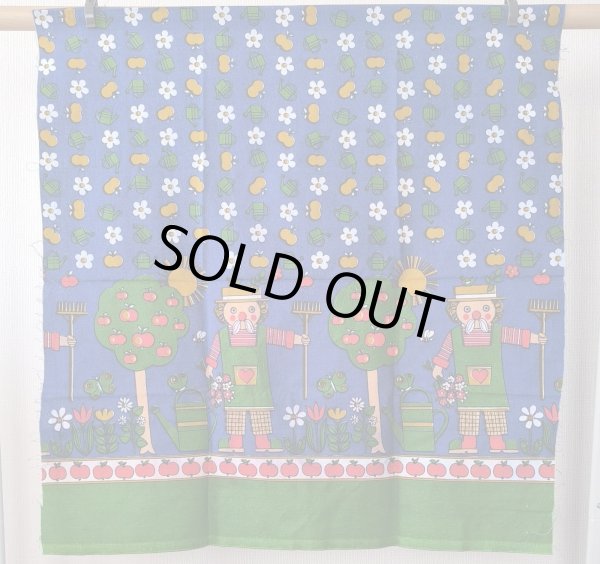 画像6: 未使用アウトレット◆ドイツ70'sリンゴと花と農夫