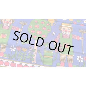 画像: 未使用アウトレット◆ドイツ70'sリンゴと花と農夫