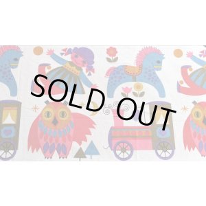 画像: ドイツビンテージ★可愛いモチーフ大集合の大きめはぎれ