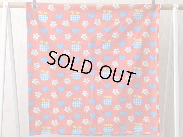 画像4: 70's リンゴ・ハート・お花（はぎれ）