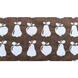 画像: ドイツビンテージ★リンゴと洋梨のカフェマット