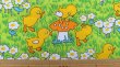 画像2: ドイツ★ひよこ×きのこ×花の可愛いファブリック
