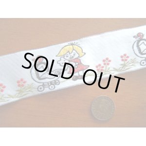 画像: レトロ★ベビーカーと女の子（再入荷）