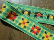 画像3: 【35cm】70'sヴィンテージ◆２色の花＆チェック