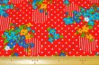 画像2: 花と水玉ファブリック（再）