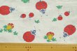 画像2: 70'sはぎれ【テントウムシとキノコ】はぎれ