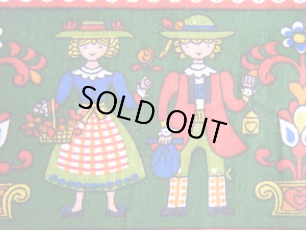 画像3: 70'sヴィンテージ生地●チロリアンカップル