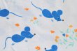 画像3: 青いネズミと可憐な花（はぎれ）
