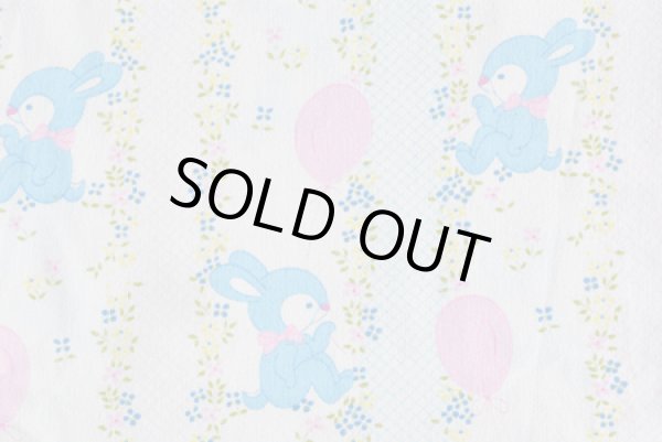 画像2: ウサギと風船（ブルー系）