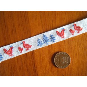 画像: ニワトリとモミの木（再入荷）