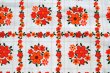 画像1: 華やかなお花模様（はぎれ）
