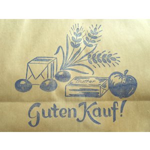 画像: 旧東ドイツ時代の紙袋★食料品