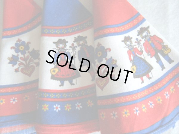 画像3: ランチョン・マット【チロリアン・カップル】青