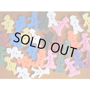 画像: SALE☆アメリカの子供ボタン30個