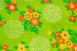 画像1: お花と水玉サークル♪（はぎれ）