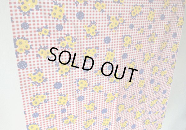 画像3: チェック＆フラワー