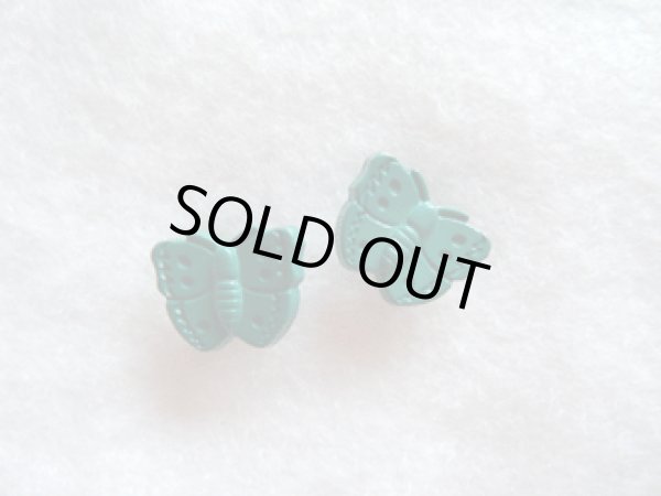 画像1: 蝶々のボタン【２個組】