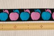 画像2: レトロな２色リンゴ（水色／ピンク）