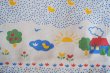 画像1: 鳥。家。太陽。（はぎれ）