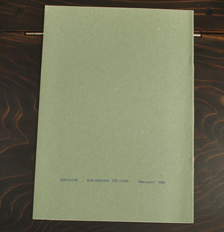 画像3: 旧東ドイツ時代のスタディーノート