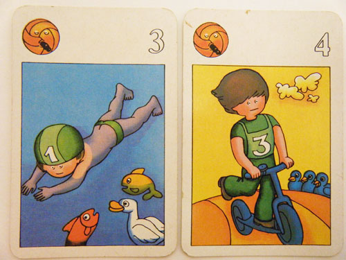 画像3: 【４枚組】旧東ドイツ時代のカード（ボール＆黒髪の男の子）
