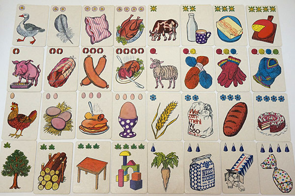 Ddr 可愛いイラストの４列カードゲーム 100