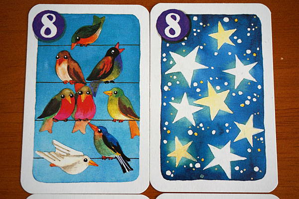 画像2: 【４枚組】旧東ドイツ時代のカード（８の数）