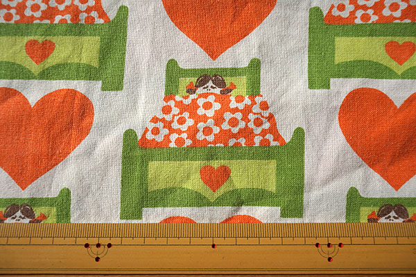 画像2: 【グラジエラ】70's★すやすやガール（はぎれ大）再入荷