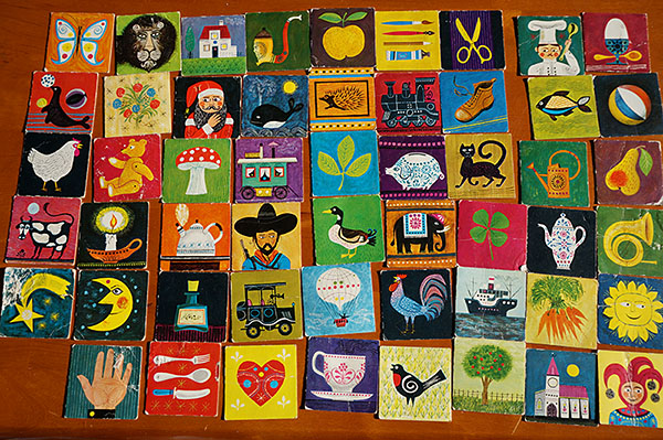画像5: ドイツ70年代★可愛いイラストのカードゲーム