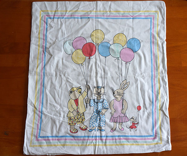 画像6: 【グラジエラ】風船を持った動物たちのクッションカバー（オマケ付）