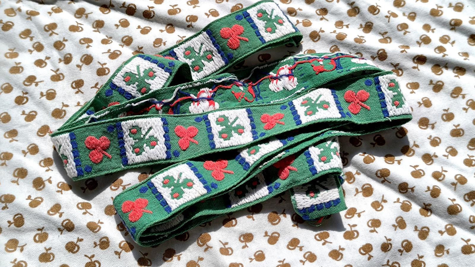 画像1: 【152cm】ドイツのオシャレなクローバーチロルUSED