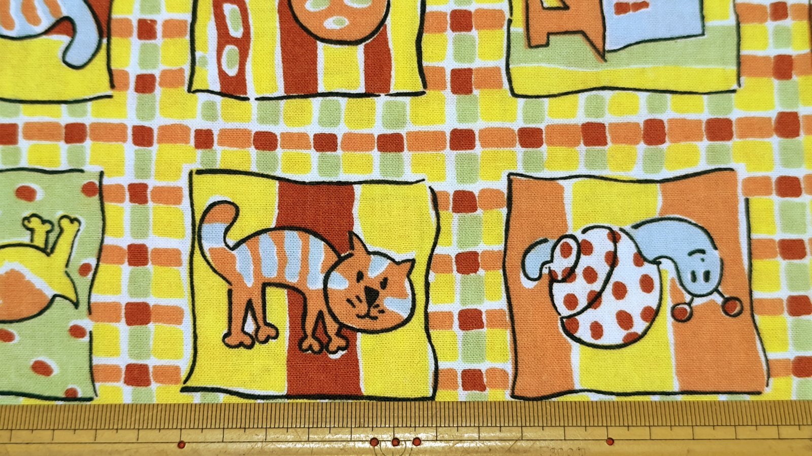 画像2: ドイツ★犬、猫、鳥、カタツムリ（はぎれ大）