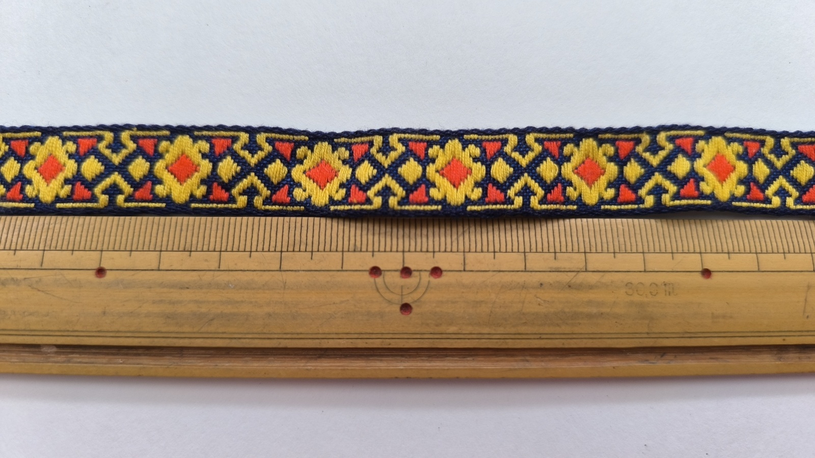 画像2: 【41+55cm】エスニックな感じの幾何学模様◆2本セット