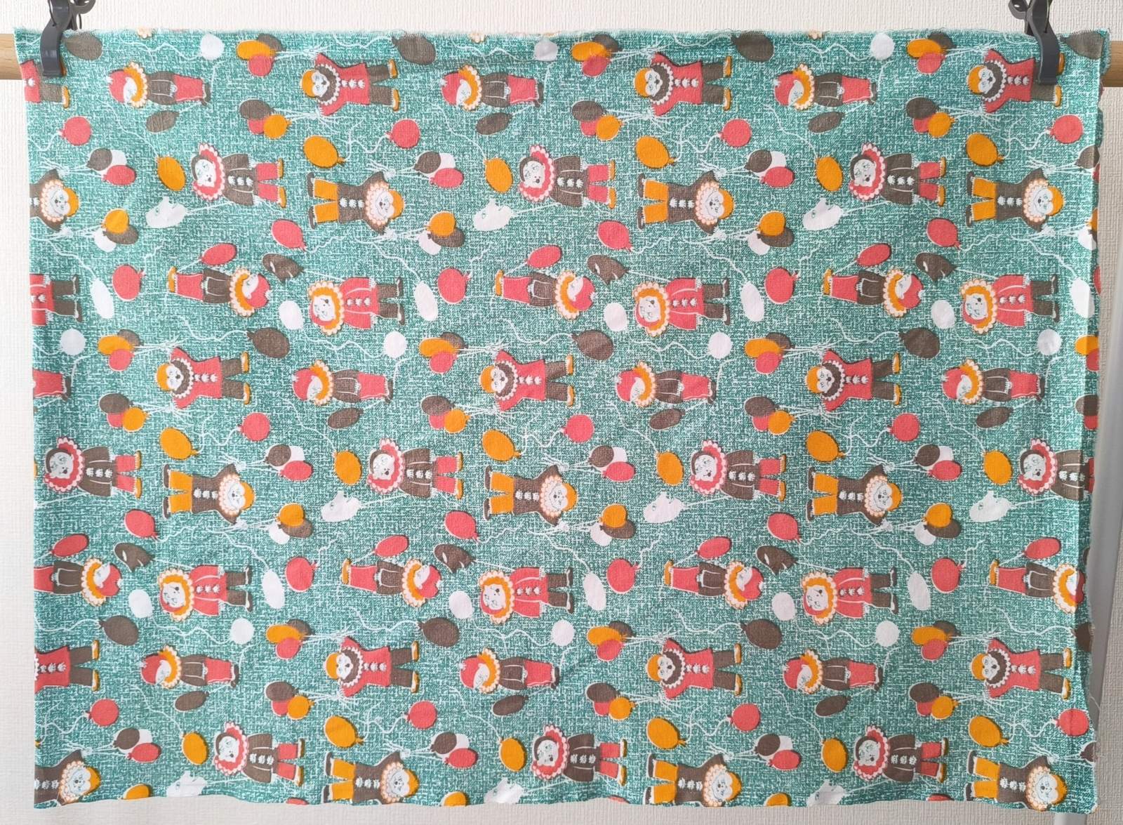 画像4: DDR★人面風船とピエロのキモかわファブリック（はぎれ）