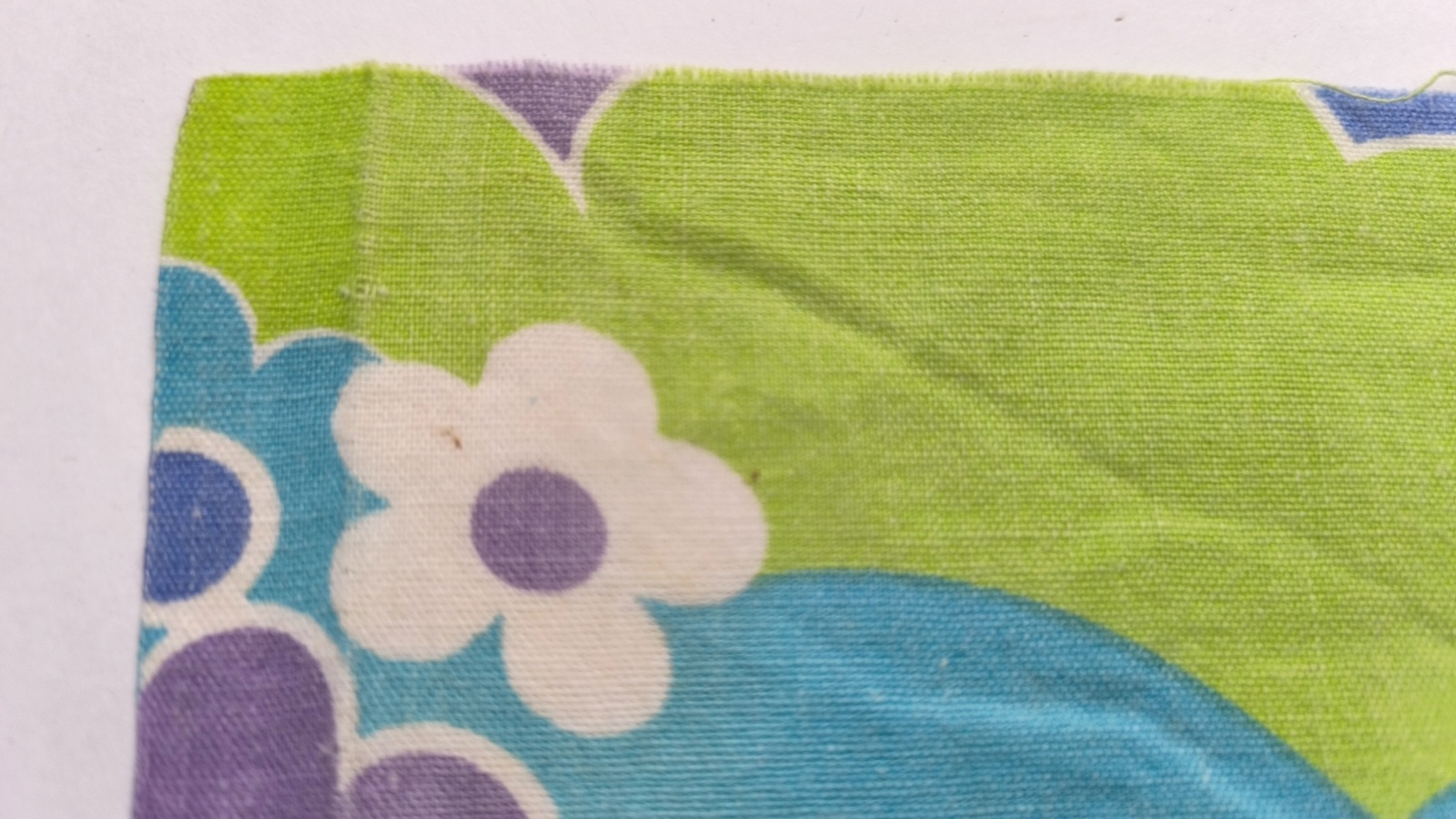 画像3: ドイツ70's★可愛いハートと花と雲（はぎれ）