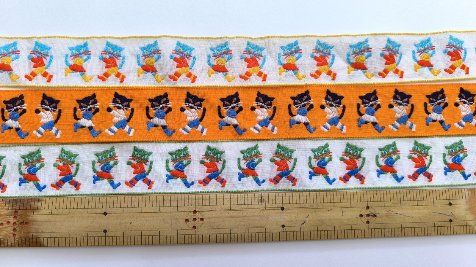 画像2: 【約233cm分】長靴を履いた猫のカップル★チロル（3色セット）